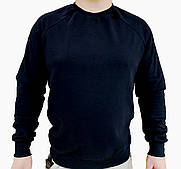 Реглан утеплений чорний з начісуванням розмір S,L,M,XL,2XL,3XL,4XL