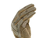 Рукавички тактичні Mechanix Wear M-Pact Full Coyote MPT-72, фото 3