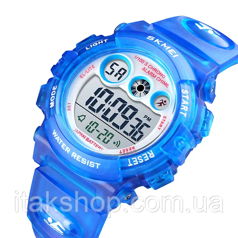Дитячий наручний спортивний годинник Skmei 1451 Синій, фото 2