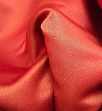 Тканина атласна прокатна колір червоний, фото 4