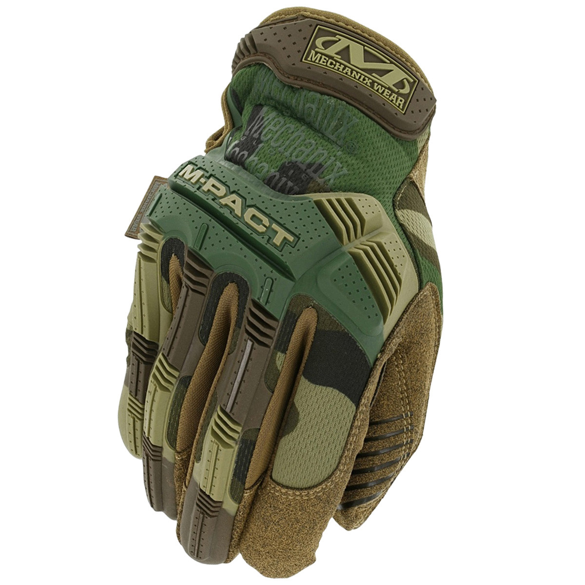 Рукавички тактичні Mechanix Wear M-Pact Woodland MPT-77