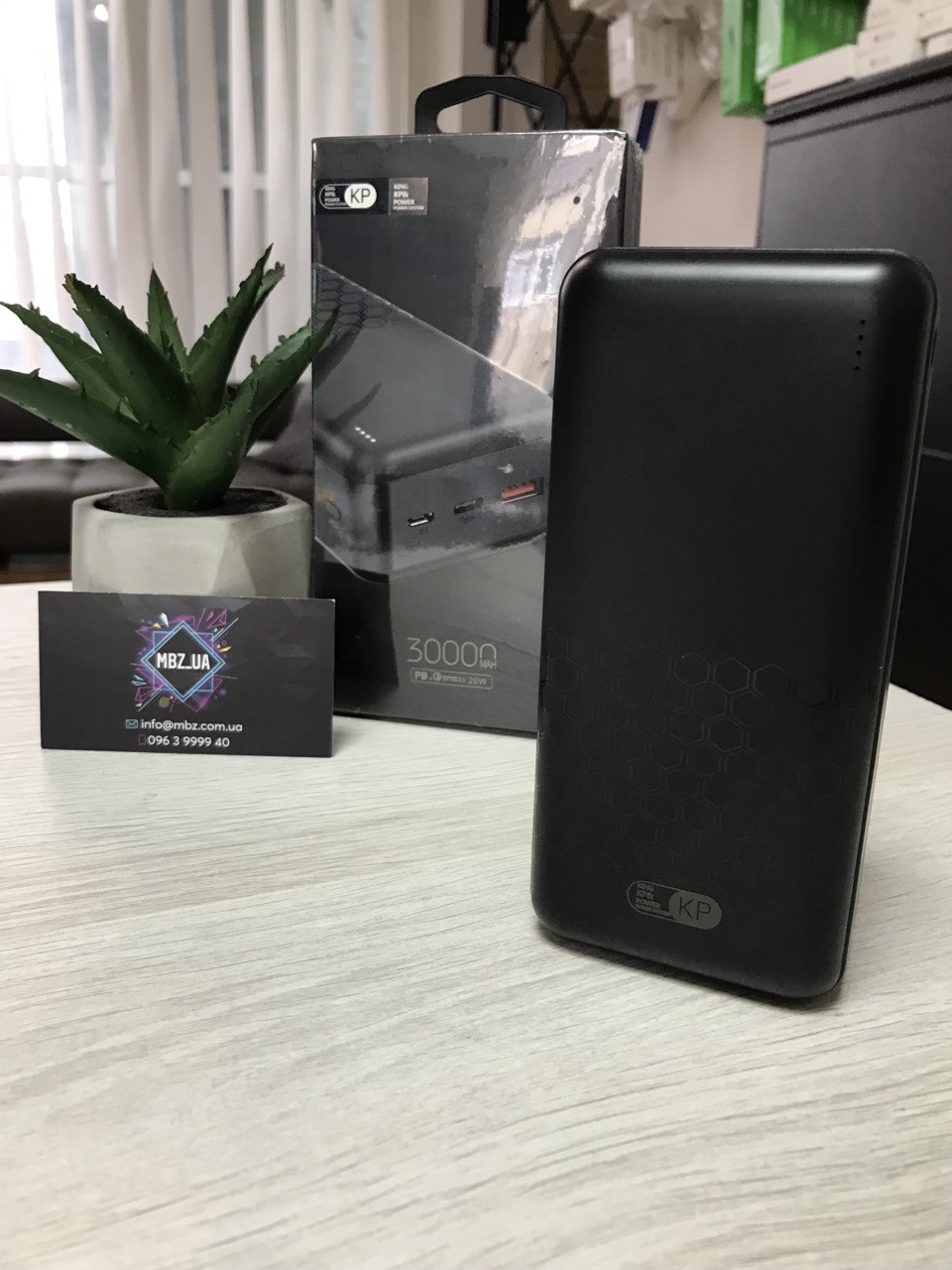 Power Bank King Power KP-33 20W 30000mAh Швидка Зарядка Повербанк, портативна батарея