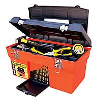 Ящик для інструменту 19" (480*265*252 мм), металеві замки MASTERTOOL 79-2106