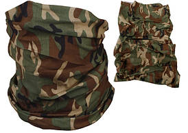 Багатофункціональний тактичний головний убір Mil-tec Woodland Німеччина