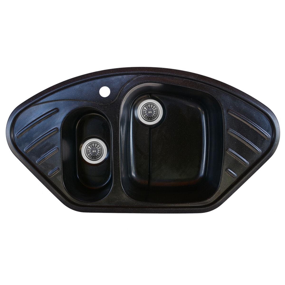 Мойка Гранитная для Кухни Platinum 9250UW LARGO Глянец Черная — Купить ...