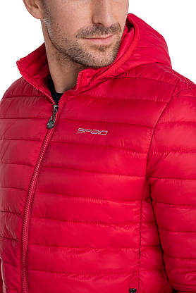 Куртка чоловіча демісезонна Spaio Сlassic HZ01 S Red, фото 4