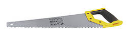 Ножівка столярна MASTERTOOL 400 мм 4TPI MAX CUT гартований зуб 2-D заточування полірована 14-2640
