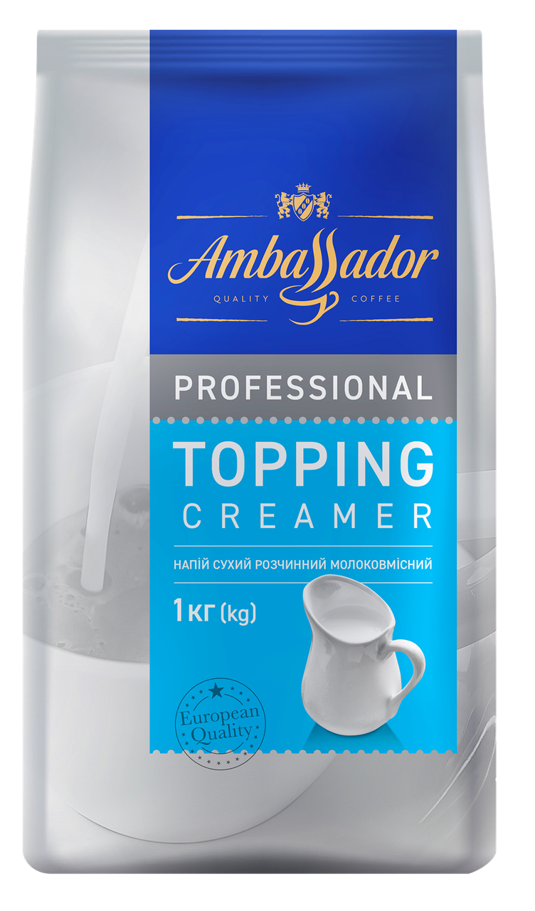 Топпінг для вендингу Ambassador Professional Topping Creamer , пакет 1000г