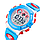 Дитячий наручний годинник Skmei 1451 Білий з блакитним, фото 2