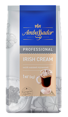 Напій сухий розчинний Ambassador Professional Irish Cream, пакет 1000г