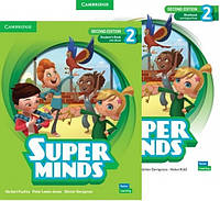 Super Minds 2nd Edition Level 2 Student's Book + Workbook (підручник + робочий зошит)