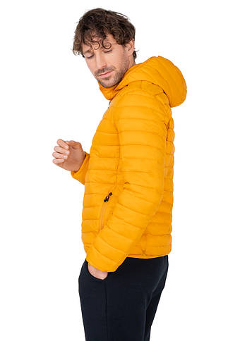 Куртка чоловіча демісезонна Spaio Сlassic HZ01 M Yellow, фото 4