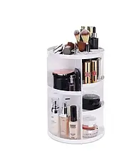 Органайзер для косметики 360° Rotation Cosmetic Organizer Білий, фото 4