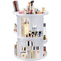 Органайзер для косметики 360° Rotation Cosmetic Organizer Белый