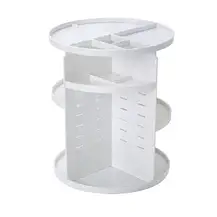 Органайзер для косметики 360° Rotation Cosmetic Organizer Білий, фото 6