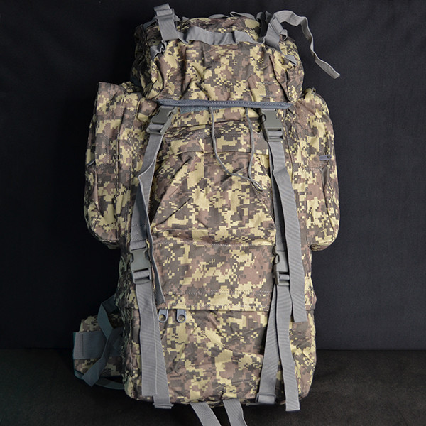 Тактический рюкзак 70 литров пиксель, армейский походный прочный военный универсальный мужской рюкзак ВСУ - фото 1 - id-p32409144