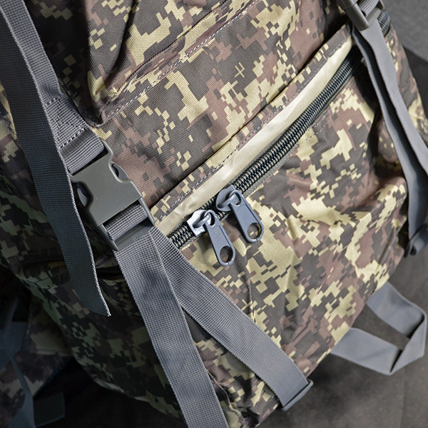 Тактический рюкзак 70 литров пиксель, армейский походный прочный военный универсальный мужской рюкзак ВСУ - фото 4 - id-p32409144