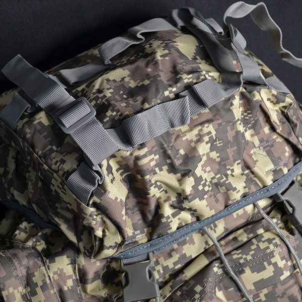 Тактический рюкзак 70 литров пиксель, армейский походный прочный военный универсальный мужской рюкзак ВСУ - фото 7 - id-p32409144