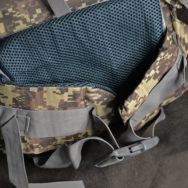 Тактический рюкзак 70 литров пиксель, армейский походный прочный военный универсальный мужской рюкзак ВСУ - фото 5 - id-p32409144