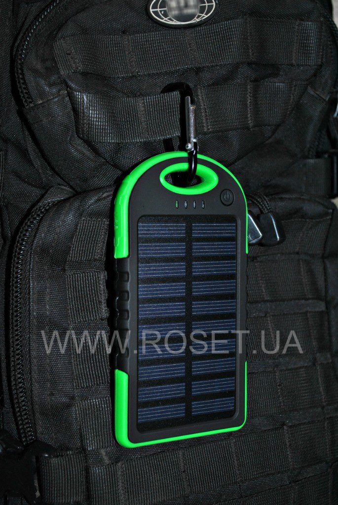 Портативный аккумулятор с солнечной батареей - POWER BANK 10000 mAh ...