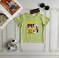 Дитяча бавовняна футболка Гуччі Міккі