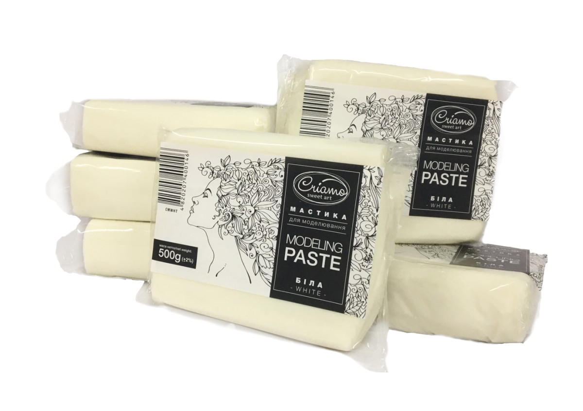 Мастика для тортів Criamo ліплення 3 кг Біла