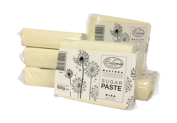 Мастика для тортів Criamo обтяжка 3 кг Біла, фото 1