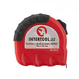 Рулетка з металевим полотном 10м x 25мм "EXTRA" INTERTOOL MT-0210, фото 3