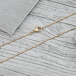 Ланцюжок Johanna 38894 ширина 1 мм позолота 18К довжина 45