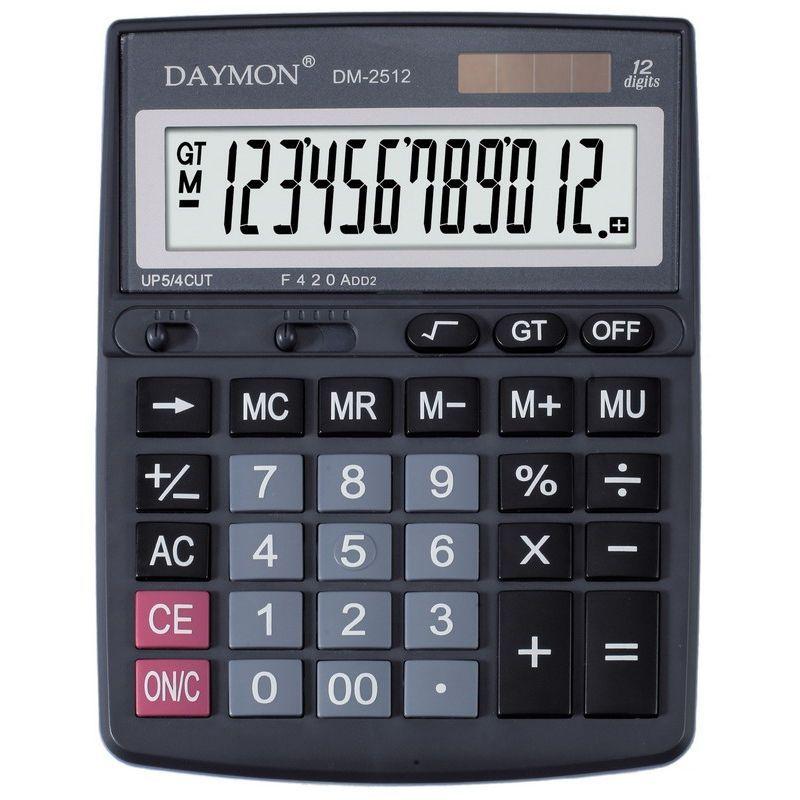 Калькулятор професійний 193х143х27 мм. DAYMON DM-2512