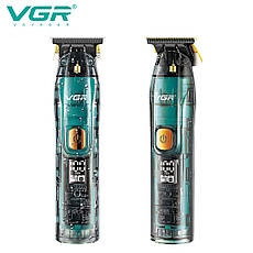 Професійний тример для окантування та бороди VGR Professional Hair Trimmer V-961 Blue (V-961-Blue), фото 3