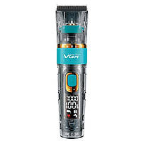 Професійна машинка для стрижки VGR Professional Hair Clipper V-695 Blue (V-695-Blue)