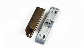 Клямка балконна VORNE з бронзовою ручкою комплект