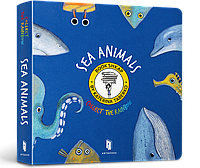 Книга Збери веселку. Collect the rainbow. Sea animals. Автор - Катерина Таберко (ARTBOOKS) (англ.)