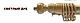 Карниз трубчастий Дуб Світлий подвійний товщина 28 мм з кронштейнами кільцями з гачками металопластиковий, фото 2