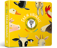 Книга Збери веселку. Collect the rainbow. Farm animals. Автор - Катерина Таберко (ARTBOOKS) (англ.)