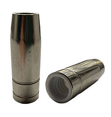 Сопло хромоване втулка фортопласт для зварювального пальника МВ-15 з різьбленням М1,2