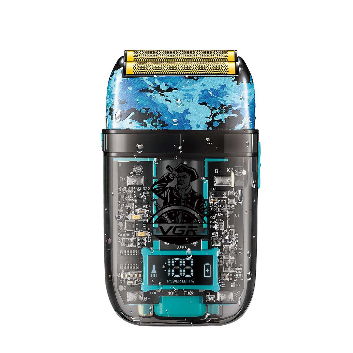Професійний шейвер VGR Professional Foil Shaver V-352 Blue (V-352-Blue)
