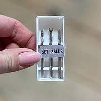 Набір фрез для манікюру Set -3 Blue
