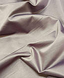 Тканина атласна сатинова костюмна на бавовняній основі колір фресовий, фото 3