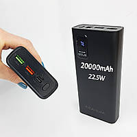 Зовнішній акумулятор повербанк 20000 power bank Titanum TPB -727 портативний зарядний пристрій для телефона
