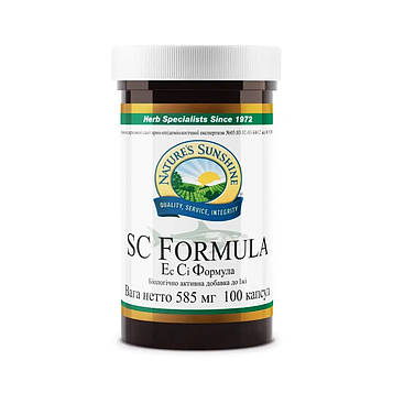Антибактеріальний та антигрибковий захист Natures Sunshine - SC Formula 585 мг (100 капсул) K1602NSP
