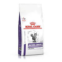 Royal Canin Mature Consult Balance Сухой корм для снижения образования струвитных камней у кошек - 1,5кг