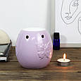 Аромалампа керамічна Метелик фіолетова для ефірних масел, фото 2