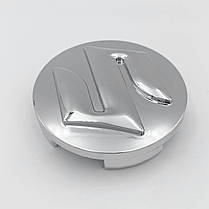 Ковпачки (заглушки) в литі диски SUZUKI (Сузукі) 54 мм Сріблясті Хром (43252-63J10-0PG), фото 4