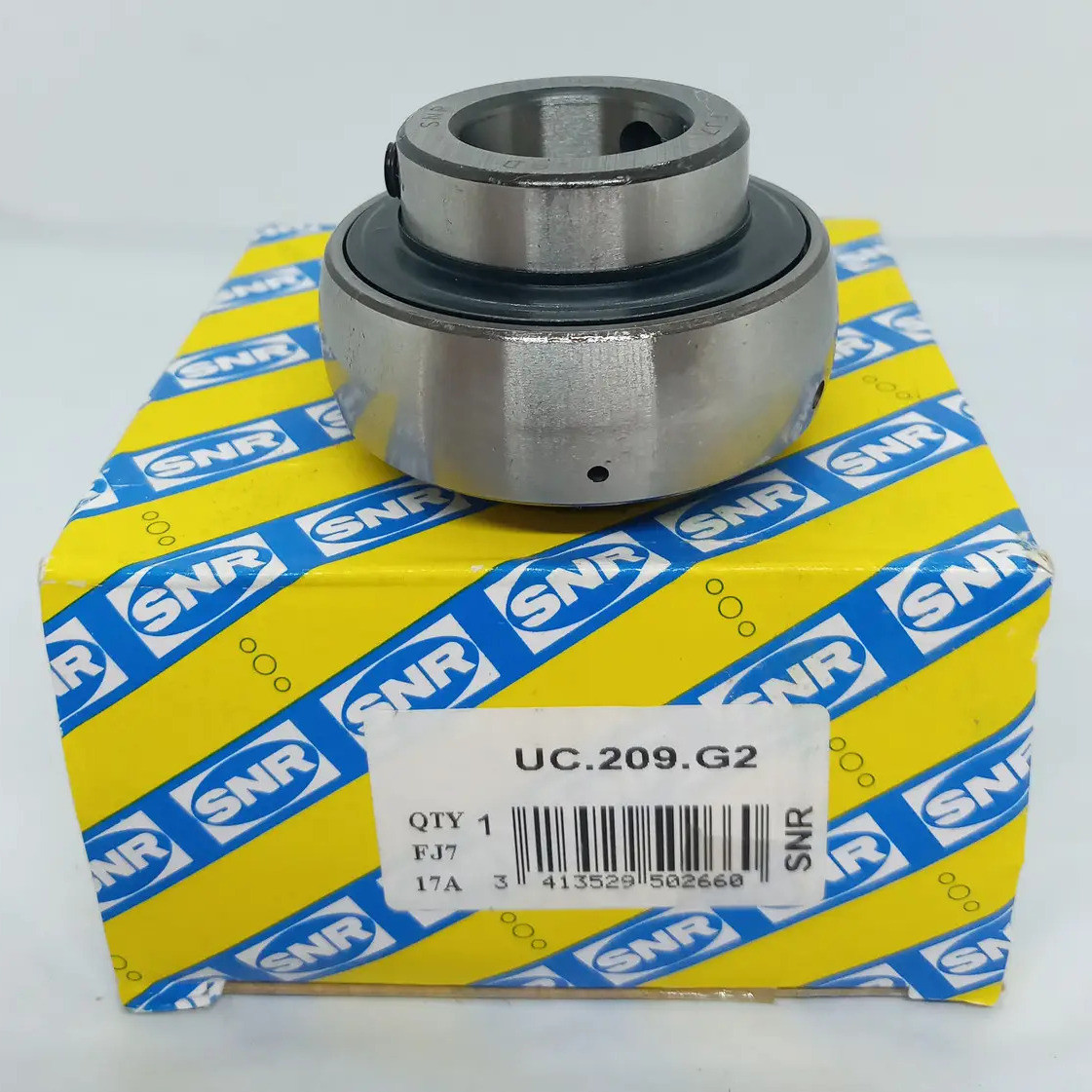Підшипник кульковий UC 209 SNR (45*85*49.2/21) корпусний