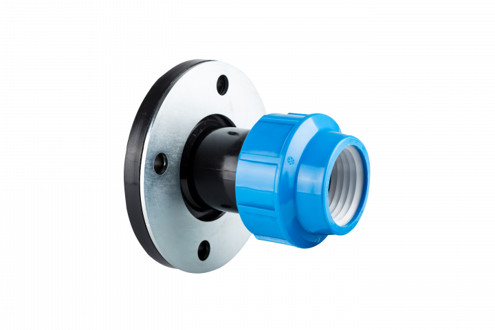 Фланцева Муфта з металом 50mm x 1 1/2" (DN40) Unisera M3301