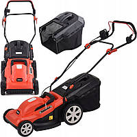 Садова Електрогазонокосарка 2кВт YATO Для Рівного Скошування Трави