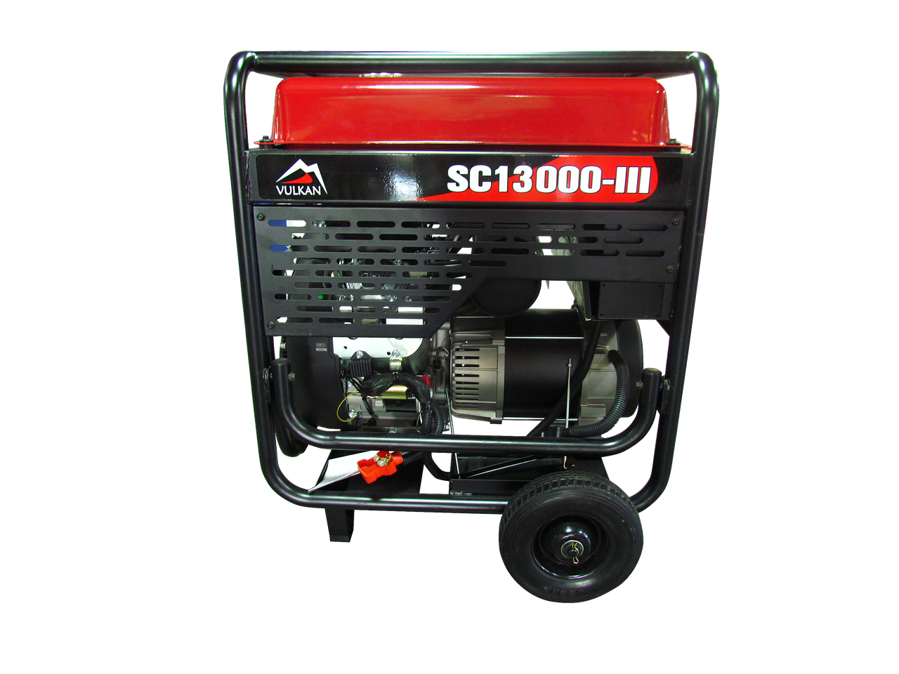 Генератор бензиновый Vulkan 10.0 кВт SC13000-III (3ф 13 кВА, ел.старт, бак-45л) - фото 2 - id-p1754297975
