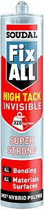 Клей для каменю, граніту мармуру FIX ALL HT INVISIBLE 290мл